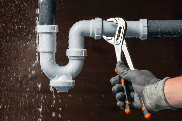 Professional Drain Cleaning technician working in Dover, FL